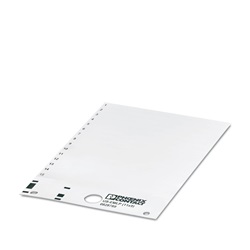 Etichetta neutra ZBF 9 per morsettiere