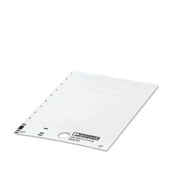 Etichetta personalizzabile 13mm per morsettiere