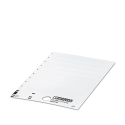 Etichetta personalizzabile 13mm per morsettiere