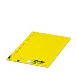 Etichetta personalizzabile 60x30mm per morsettiere