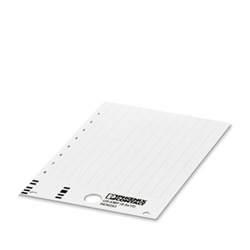 Etichetta gialla 104x135mm per morsettiere