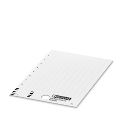 Etichetta gialla 104x135mm per morsettiere