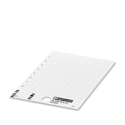 Etichetta gialla 104x135mm per morsettiere