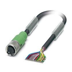 SAC-3P-M12MS/0,3-PUR/C-1L-V