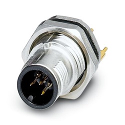 SAC-5P- 6,0-PUR/M12FS SH BK