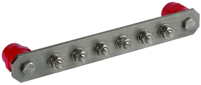 BARRA EQUIPOT. INDUSTRIALE, INOX, 6