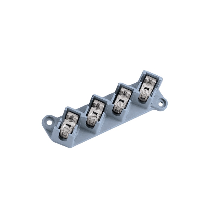 Morsettiera multipla 4 poli 3 vie 25 mmq per giunzioni cavi uni-multipolari serie MVN