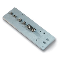 Morsettiera Serie MGD 10 poli 25 mmq acciaio inox giunto dielettrico tubazioni