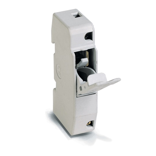 Portafusibile sezionabile Serie VS 10,3x38 mm 25A per profilato DIN IP20