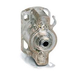 Portafusibile a tappo Serie VT 8,5x32-9x36 mm 25A policarbonato trasparente IP20 uso elettrico