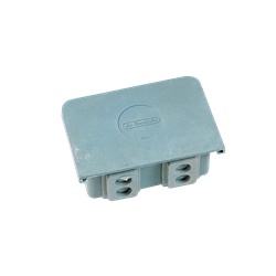 Cassetta derivazione vetroresina serie ASV6, IP43, IK08, per installazione esterna e connessioni linee aeree uni-multipolari