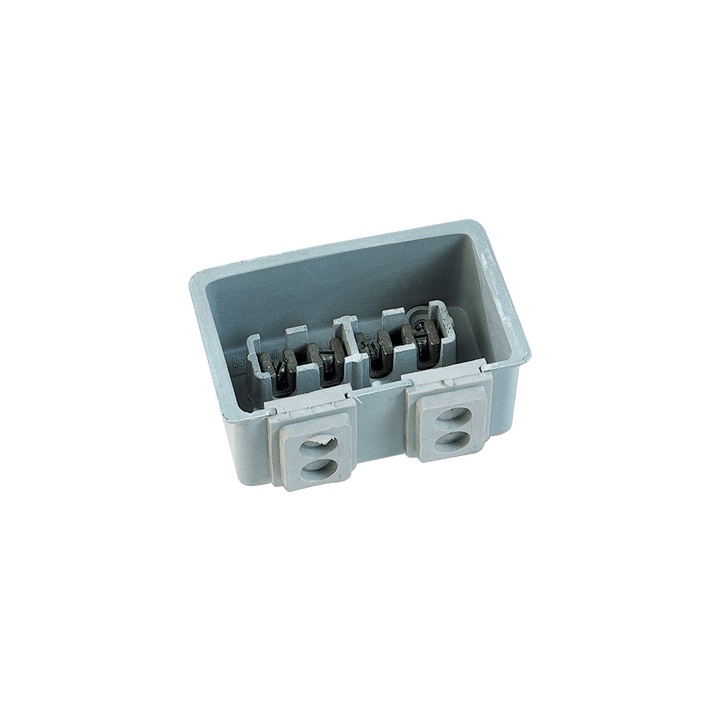 Cassetta derivazione vetroresina ASV6/A 2 poli 10mmq IP43 per linee aeree uni-multipolari