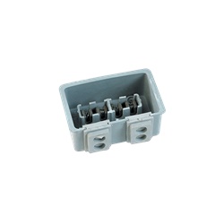 Cassetta derivazione vetroresina ASV6/A 2 poli 10mmq IP43 per linee aeree uni-multipolari