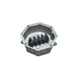 Cassetta derivazione PA6 V0 4 poli 16 mmq IP54 per impianti industriali e illuminazione pubblica