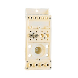 Morsettiera da incasso palo doppio isolamento 4 poli 1 fusibile IP20 IK07 Serie MVS