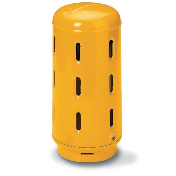 Esalatore metano serie EM diametro 3 per condotte gas alta pressione sfiato pozzetti cabine sotterranee