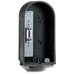 Cassetta protezione catodica alluminio anodizzato IP44 IK10 con morsettiera per misure e prese potenziale esterno