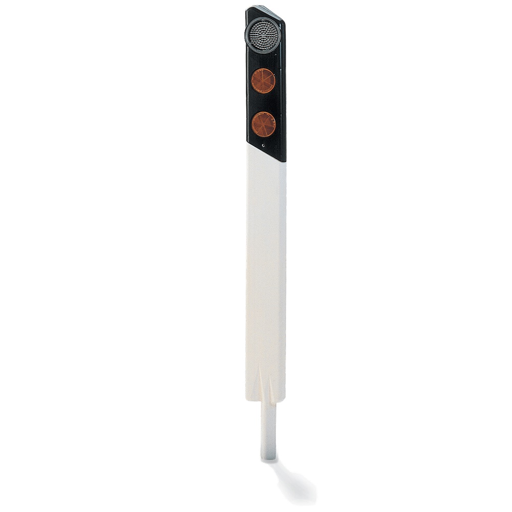 Delineatore antinebbia LSA22 12Vac LED 65x4cd ambra fascio stretto per corsie stradali senso unico dx