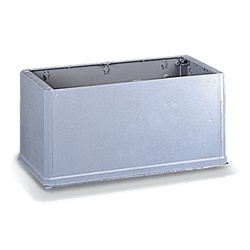 Zoccolo vetroresina serie CVL 860x381x450 mm grigio RAL 7040 IP44 IK10 armadio elettrico