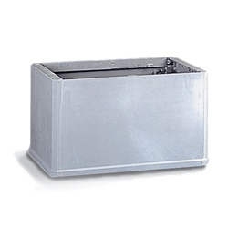 Zoccolo armadio vetroresina SMC grigio RAL 7040 720x381x450 mm IP44 IK10 CEI EN