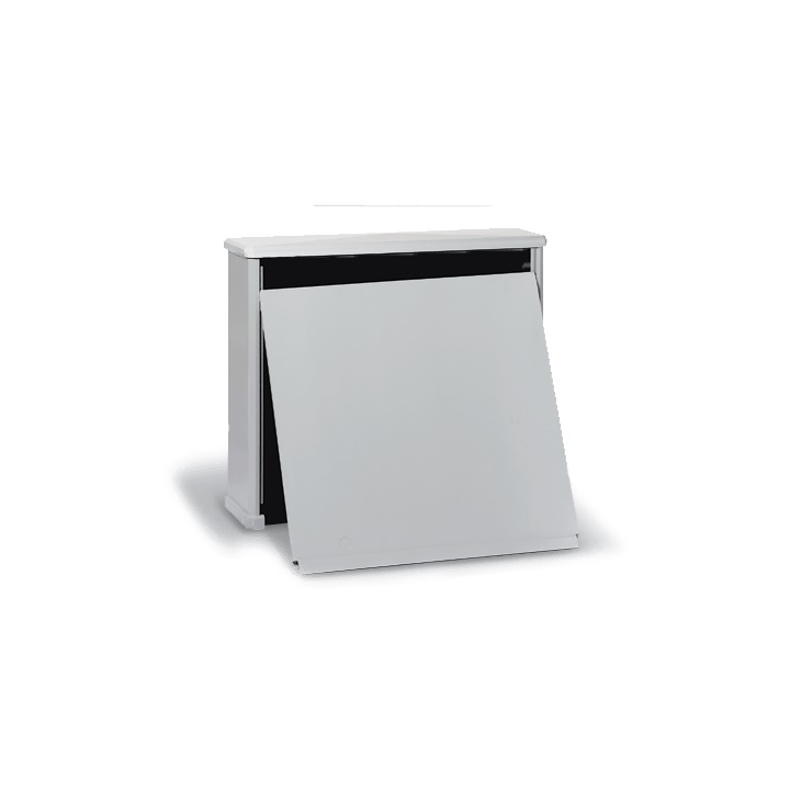 Zoccolo vetroresina Serie CVT-CVN con parete anteriore removibile 546x550x308 mm per armadio muratura pavimento