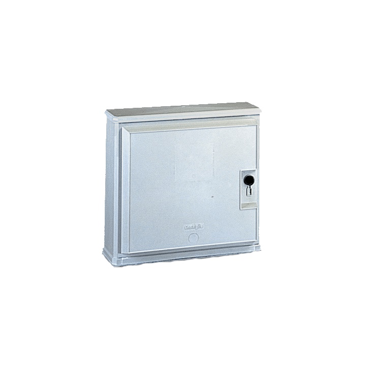 Armadio vetroresina Serie CV4M 1 vano 714x660x271 mm IP44 IK10 senza serratura uso industriale