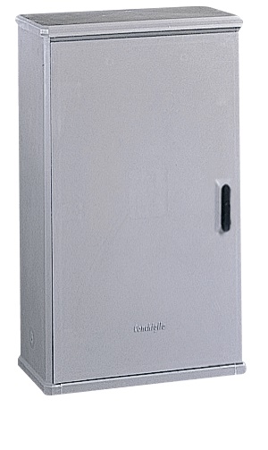 Armadio vetroresina CVN/0-P 546x900x308 mm serratura cremonese IP44 IK10 per installazioni elettriche