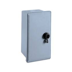 Armadietto vetroresina CPMI/C IP43 IK10 per contatori elettronici con serratura triangolare e aerazione interna