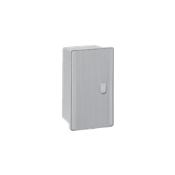 Cassetta contatori monofase CPRM vetroresina grigio RAL7040 con serratura ENEL IP43 IK10 per uso elettrico