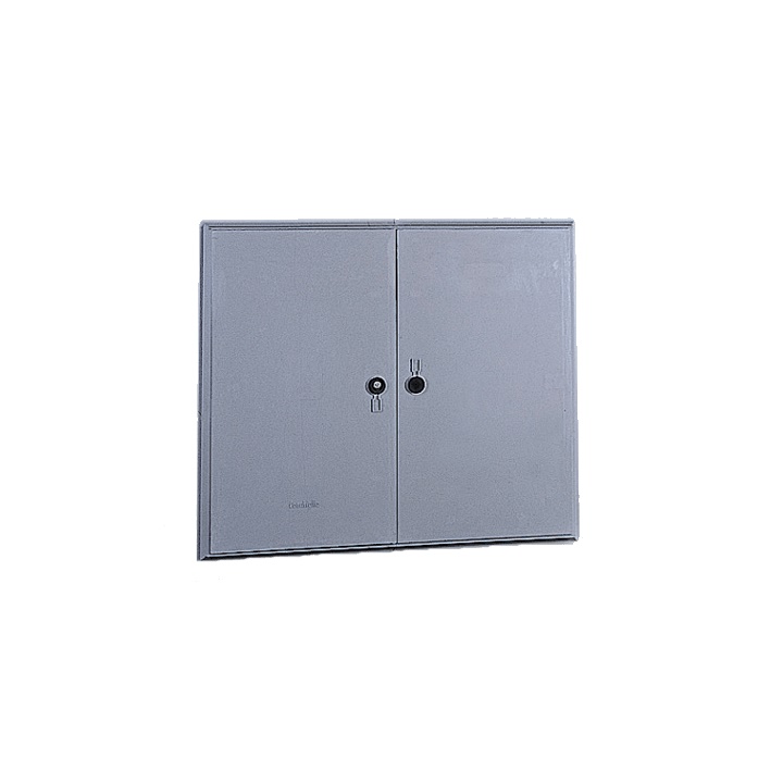 Sportello vetroresina TPV 870x1045 mm 2 ante serratura chiave Y21 nicchie industriali IP43 IK10