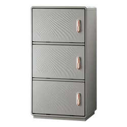 Armadio vetroresina IP55 3 vani 1390x685x330 mm per quadri elettrici GRAFI 7