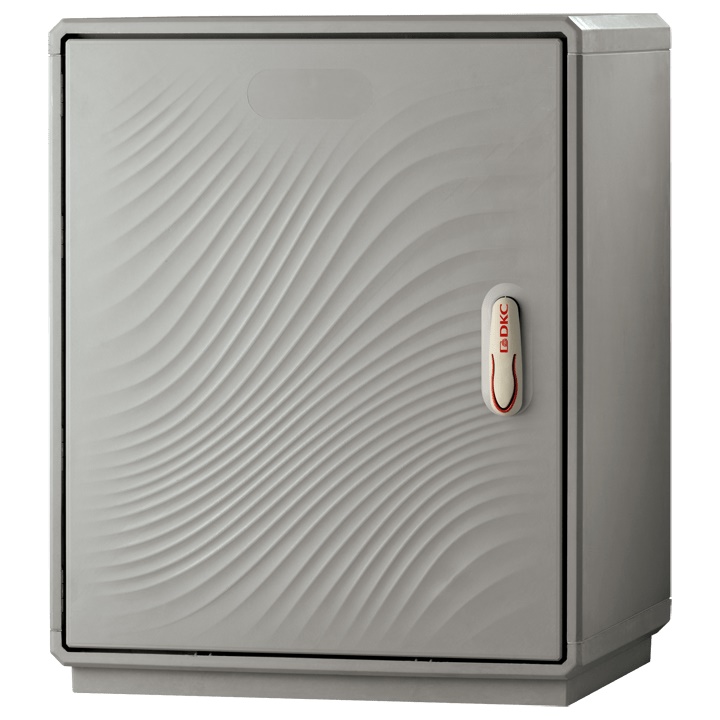 Armadio vetroresina IP55 715x685x460 mm 1 vano serie GRAFI 7 per quadri elettrici