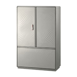 Armadio vetroresina IP55 1 vano + zoccolo 1390x910x330 mm per quadri elettrici