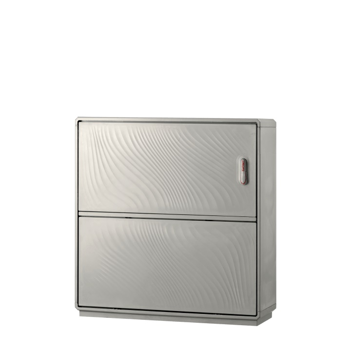 Armadio vetroresina Serie GRAFI 9 1 vano + zoccolo IP55 940x910x460 mm