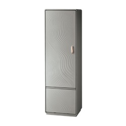 Armadio vetroresina IP44 1 vano con zoccolo 1840x910x460 mm protezione apparecchiature ingombranti