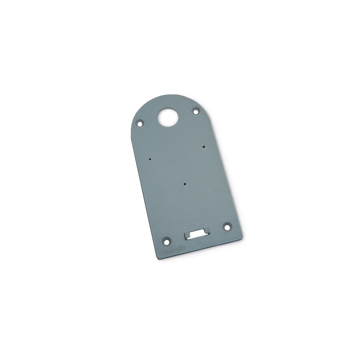 Piastra fondo per cassette derivazione palo 90x150 mm serie SCF resistente grigio RAL 7040