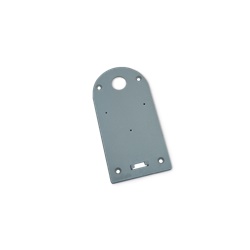 Piastra fondo per cassette derivazione palo 90x150 mm serie SCF resistente grigio RAL 7040
