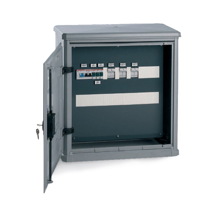 Centralina elettronica lampeggio alternato 3 canali 13A per segnalazione armadi elettrici