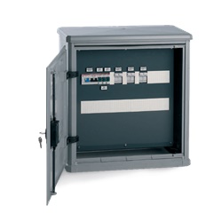 Centralina elettronica lampeggio alternato 3 canali 13A per segnalazione armadi elettrici