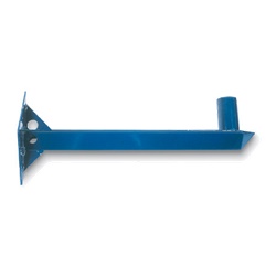 Mensola a muro per segnalatori pedonali 700 mm acciaio zincato verniciato blu
