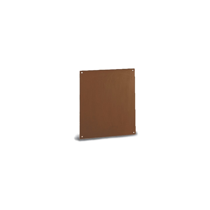 Piastra fondo in bachelite spessore 5 mm per installazione elettrica robusta e duratura