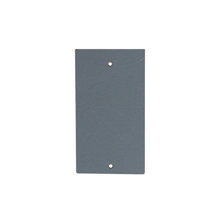 Piastra fondo in PVC spessore 5 mm accessorio serie CPTI-CPRT per installazioni elettriche