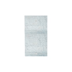 Piastra fondo acciaio 5 mm accessorio serie CPTI-CPRT uso industriale