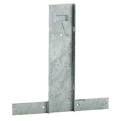 Telaio ancoraggio a palo acciaio verniciato per armadi serie CV larghezza 546 mm altezza vano 570 mm uso esterno con fissaggio BAND-IT per pali diametro minimo 230 mm