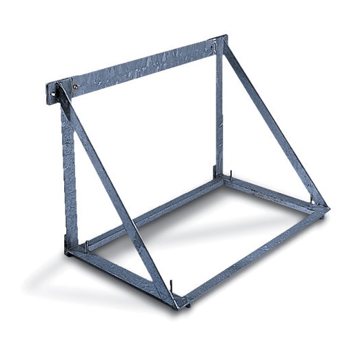 Supporto fissaggio a parete armadi serie CVL acciaio verniciato epossidico inox AISI 304 larghezza 860 mm profondità 450 mm