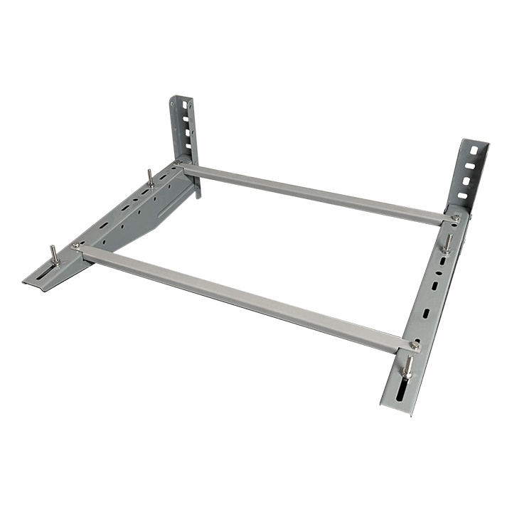 Supporto fissaggio a parete acciaio verniciato per armadi serie CV larghezza 720 mm profondità 450 mm