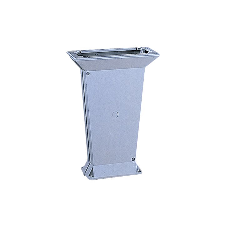 Piedistallo vetroresina grigio RAL 7040 per armadi serie CVA larghezza 462 mm altezza 550 mm