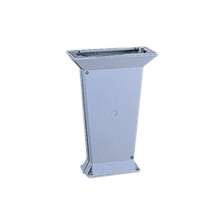Piedistallo vetroresina grigio RAL 7040 per armadi serie CVA larghezza 462 mm altezza 550 mm
