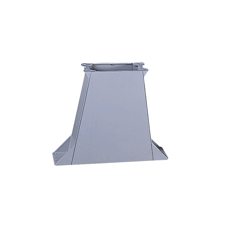 Piedistallo vetroresina serie CV larghezza 546/714mm altezza 550mm per armadi industriali
