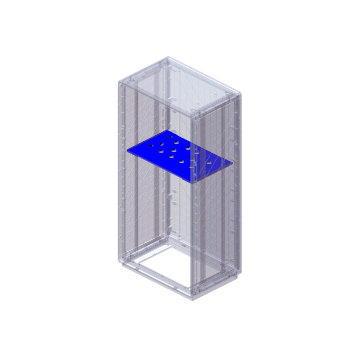 Ripiano vetroresina serie RPL per armadi CVL e Grafi9 profondità 460 mm